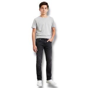 Levi’s Jeans Black Original Riveted 511 Slim Fit Size Boy’s 14R Unisex Gorpcore